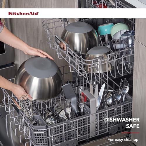 KitchenAid Stainless Steel Mixing Bowls, Set Of 3 (Pack of 4) - Image 5