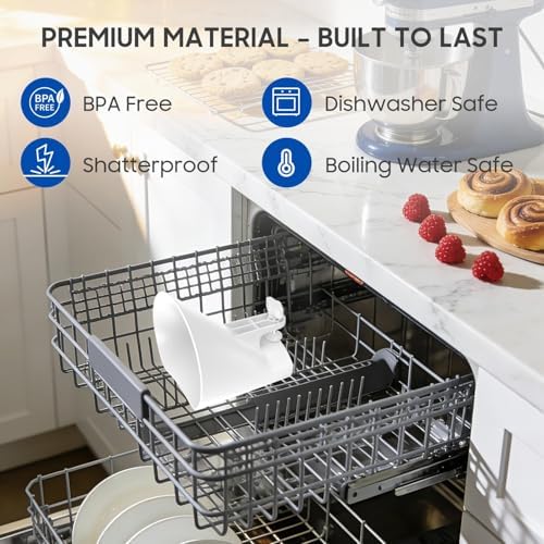 Kingofkings Flour Funnel for Kitchen Aid Mixer Accessories and Attachments - Image 5