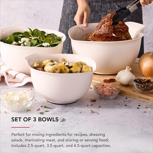 KitchenAid Universal Nesting Plastic Mixing Bowls - Image 3