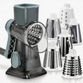 KEOUKE Rotary Cheese Grater, Hand Crank Shredder Slicer, Snow Cone Maker by KEOUKE