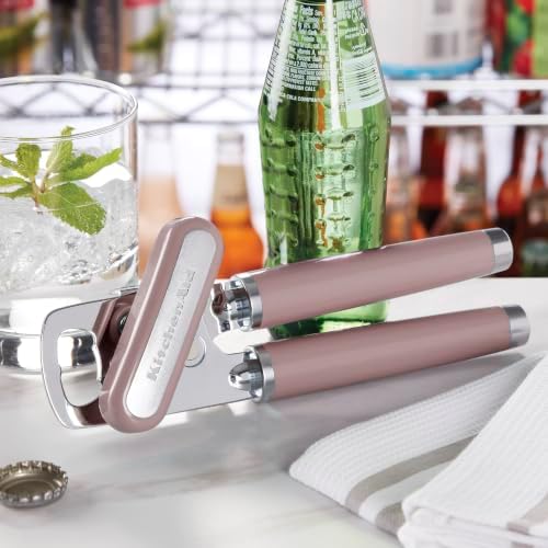 KitchenAid Classic Multifunction Can Opener, 8.3-Inch, Dried Rose - Image 5