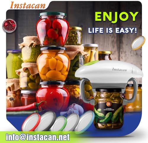 INSTACAN Higher Torque and One Touch Electric Jar Opener Easy Remove Almost Size Lid with Auto-Off, Powerful Bottle Opener for Arthritic Hands, Automatic Jar Opener for Weak Hands and Seniors (White) - Image 4