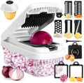 Yusshn Vegetable Chopper, 12-in-1 Food Veggie Chopper Cutter with Container by YUSSHN