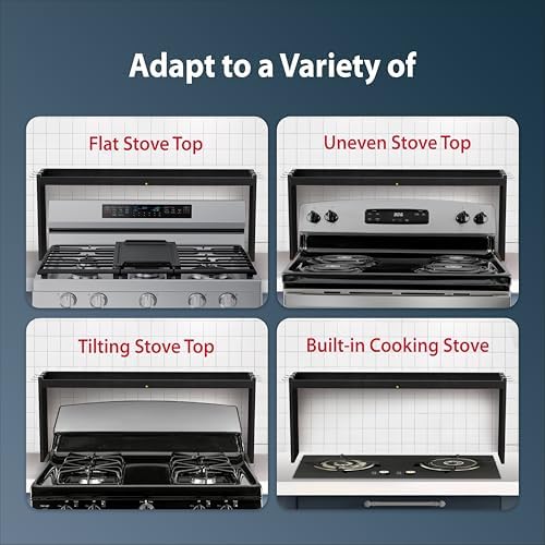 IIIOIIIA Bamboo Over the Stove Spice Shelf for Kitchen, 31.5" Spice Rack Organizer Shelf with 6 hooks, 11.4" Height Extra Storage Countertop, Easy to Assemble, Black - Image 5