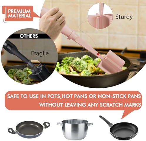2Pack Meat Chopper Hamburger Masher Ground Beef Smasher Utensil Mix Tool - Image 6