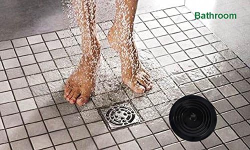 V-TOP Tub Stopper 2 Pack, 6 inches Large Silicone Drain Plug Hair Stopper Flat Suction Cover for Kitchen, Bathroom and Laundry - Image 4