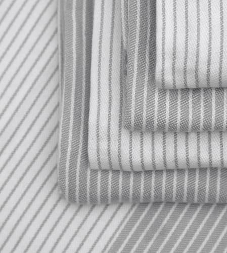 Premium Kitchen Towels 6 Pack 100% Cotton, 20"x28" - Grey - Image 6