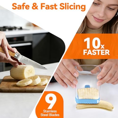 Strawberry Slicer Cup, Fruit Cutter – Quick-Slice, Meal Prep, Blue - Image 3