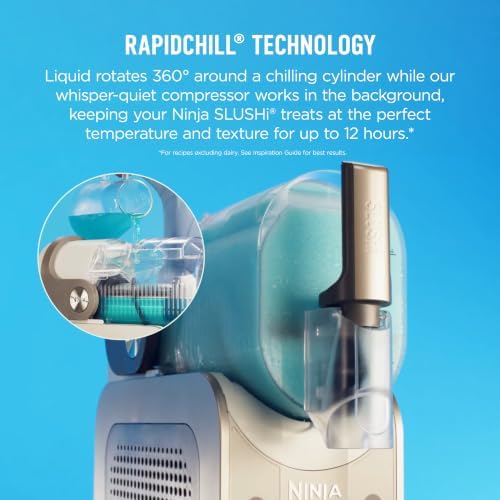 Ninja SLUSHi Smart Frozen Drink Maker, SlushAisst Techonology, FS351BL - Image 5