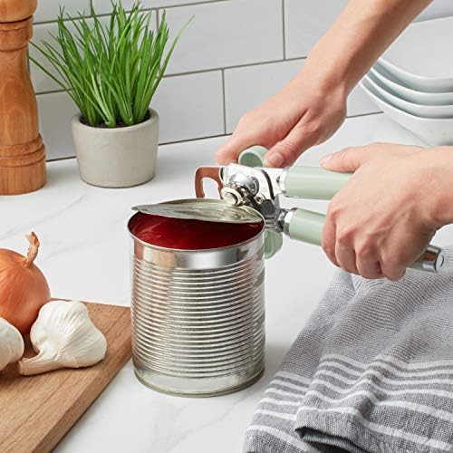 KitchenAid Classic Multifunction Can Opener and Bottle Opener Easy to Use, Razor Sharp Stainless Steel Cutting Wheel, Soft Ergonomic Handles, Pistachio, 8.34-Inch (Pack of 12) - Image 4
