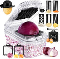 Yusshn Vegetable Chopper, 12-in-1 Food Veggie Chopper Cutter with Container by YUSSHN