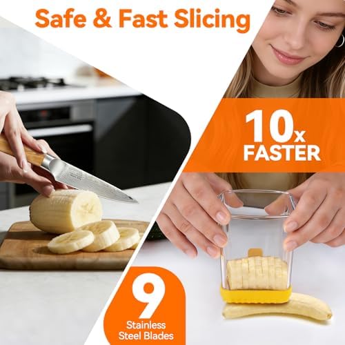 Strawberry Slicer Cup, Fruit Cutter – Quick-Slice, Meal Prep, Yellow - Image 3