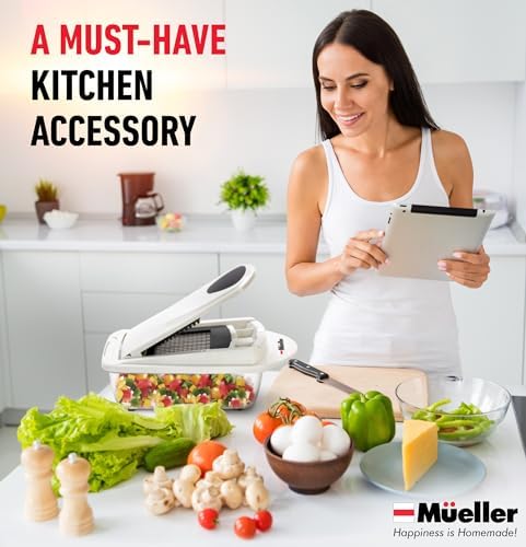 Mueller Pro-Series Mandoline Slicer and Vegetable Chopper, 10-in-1 - Image 6