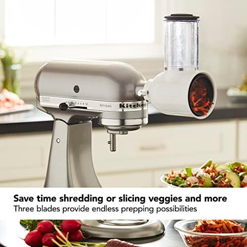 KitchenAid KSMVSA Fresh Prep Slicer and Shredder Attachment - Image 3