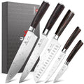 imarku 5PCS Kitchen Knife Set - Japanese High Carbon Stainless Steel Knives by imarku