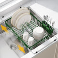 JASIWAY Green Dish Drying Rack Over the Sink with Utensil Holder by JASIWAY