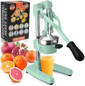 Zulay Kitchen Cast Iron Juicer, Orange Manual Juicer, Citrus Press, Mint by ZulayKitchen