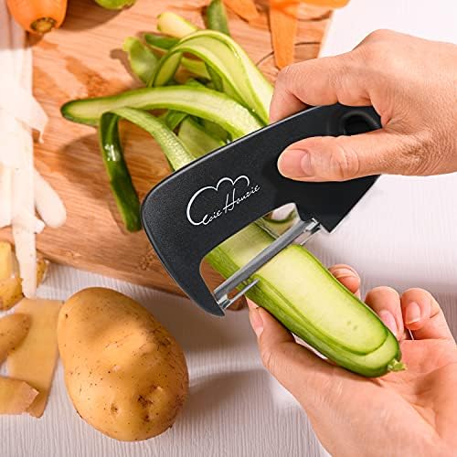 Kitchen Tools and Gadgets Set 5 Pieces, Cooking Essentials, Black - Image 2