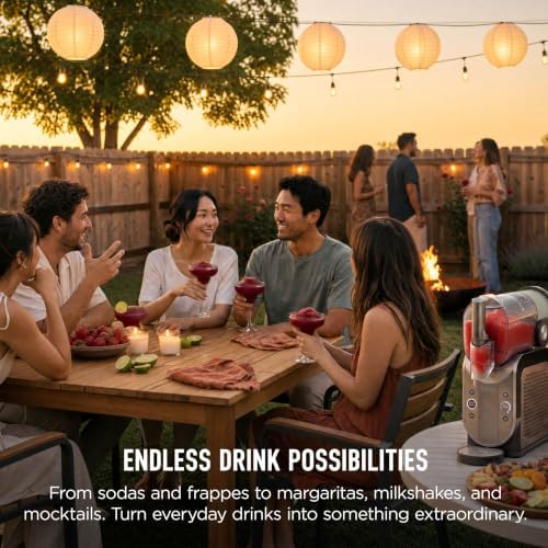 Ninja SLUSHi Smart Frozen Drink Maker, SlushAisst Techonology, FS351BR - Image 7