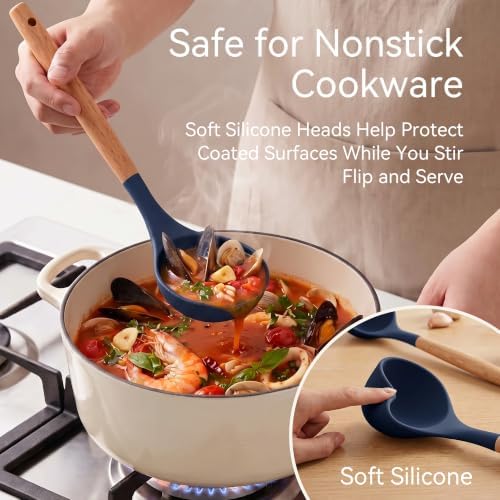 Silicone Kitchen Utensils Set, Heat-Resistant Cooking Utensils, BPA-Free - Image 6