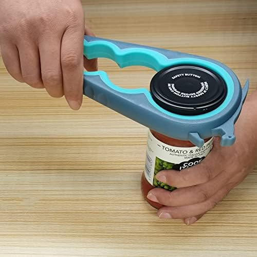 Jar Opener for Weak Hands, Seniors with Arthritis, 5 in 1 Bottle Opener - Image 2