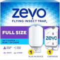 Zevo Flying Insect Trap for Fruit Flies & Gnats, 1 Plug-in Base & 1 Refills by Unknown