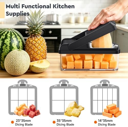 MealHelper 15-in-1 Vegetable Chopper, Food Veggie Chopper With Container - Image 5