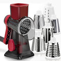 KEOUKE Rotary Cheese Grater, Hand Crank Shredder Slicer, Snow Cone Maker by KEOUKE