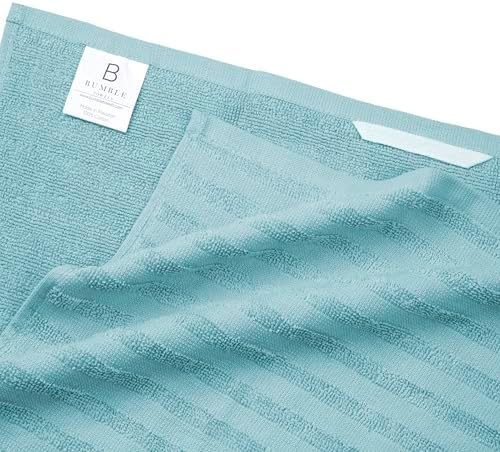 Premium Kitchen Towels 6 Pack 100% Cotton, 20"x28" - Aqua Solid - Image 3