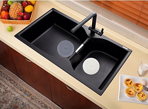 V-TOP Tub Stopper 2 Pack, 6 inches Large Silicone Drain Plug Hair Stopper Flat Suction Cover for Kitchen Gadgets Bathroom Accessories and Laundry - Image 5