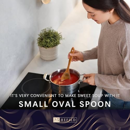 Wooden Spoons for Cooking, 11-Piece Acacia Wood Utensil Gift Set - Image 3