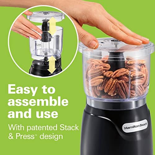 Hamilton Beach 3 Cup Electric Vegetable Chopper & Mini Food Processor - Image 2