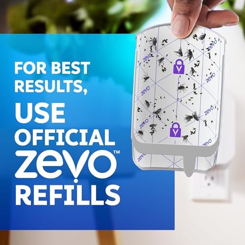 Zevo Flying Insect Trap for Fruit Flies & Gnats, 1 Plug-in Base & 1 Refills - Image 5