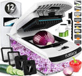 Fullstar Pro Original Vegetable Chopper & Slicer, 12-in-1 Kitchen Tool by fullstar
