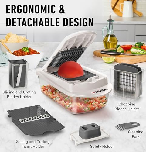 Mueller Pro-Series Mandoline Slicer and Vegetable Chopper, 10-in-1 - Image 7