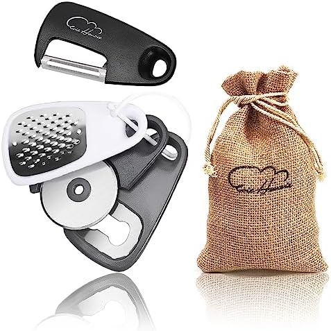5 Pieces Kitchen Gadgets Set with Storage Bag, Cooking Gift Set by EsieHouzie