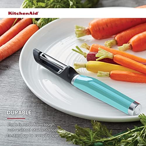 KitchenAid Soft Classic Euro Peeler, One Size Aqua Sky 2 (Pack of 12) - Image 3