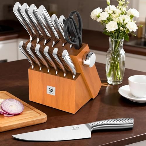 Imarku 14‑Piece Kitchen Knife Set｜Pro Cutting Power, Easy for Home Use - Image 7