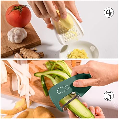 Kitchen Gadgets 6 Piece Set, Camping Cooking Utensils, Green - Image 4