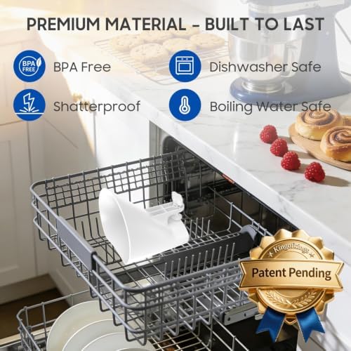 KingofKings Flour Funnel for Kitchen Aid Accessories and Attachments - Image 5