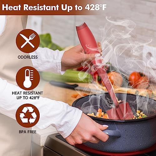 Upgrade Meat Chopper Hamburger Masher Ground Beef Smasher Utensil Mix Tool - Image 3