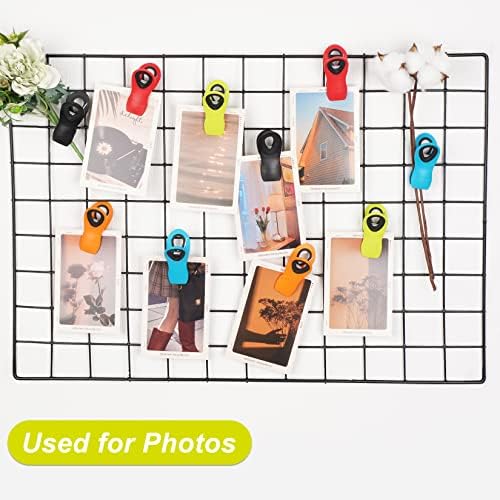 JETMORE 16 Pack Chip Clips Bag Clips, Multicolor Magnetic Chip Clip - Image 5