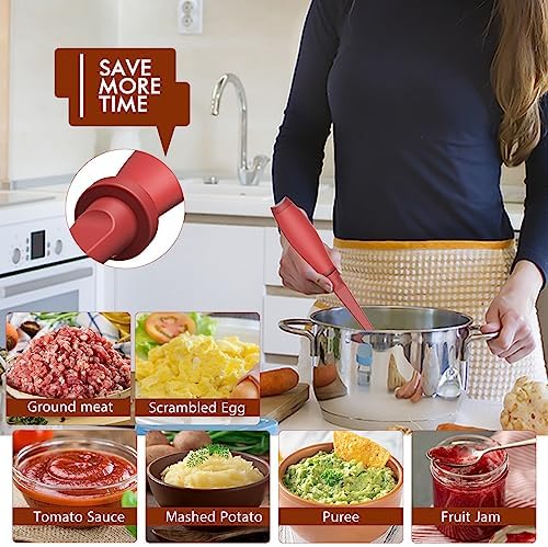 2Pack Meat Chopper Hamburger Masher Ground Beef Smasher Utensil Mix Tool - Image 2