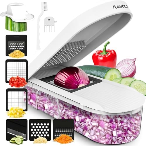 Fullstar Pro Core Vegetable Chopper & Mandoline Slicer, 6-in-1 Kitchen Tool by fullstar