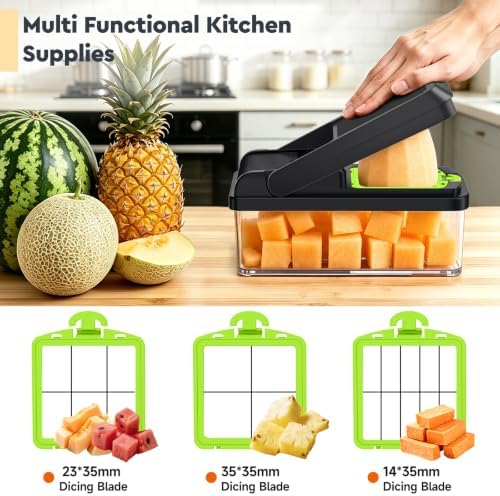 MealHelper 15-in-1 Vegetable Chopper, Food Veggie Chopper With Container - Image 5
