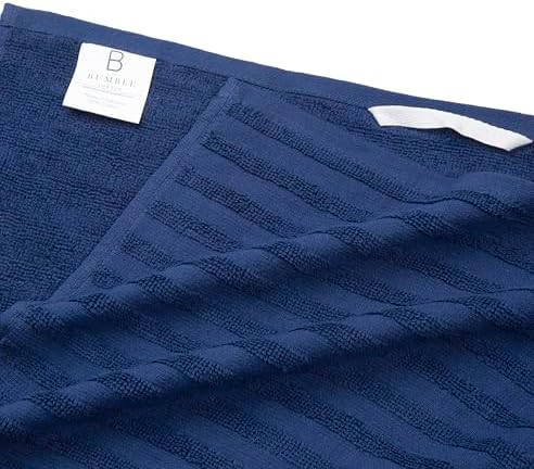 Premium Kitchen Towels 6 Pack 100% Cotton, 20"x28" - Blue Solid - Image 3