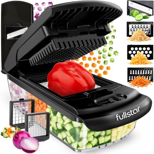 Fullstar Pro Original Vegetable Chopper & Mandoline Slicer 6-in-1 Prep Tool by fullstar