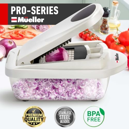 Mueller Pro-Series Mandoline Slicer and Vegetable Chopper, 10-in-1 - Image 2