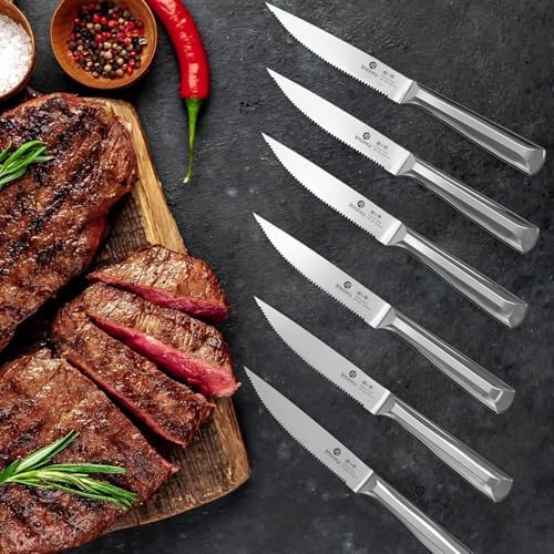 imarku 16-Pieces Knife Set, High-Carbon Stainles Steel Kitchen Knife Set - Image 5