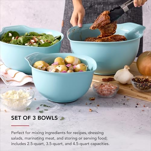 KitchenAid Universal Nesting Plastic Mixing Bowls - Image 3